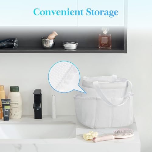 Lifewit Mesh Shower Caddy Portable, Dorm Room Essentials, 1 Pack - Image 3