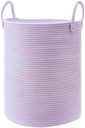80L Extra Large Purple Hamper Laundry Basket by MOJOSCEND