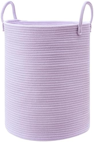 80L Extra Large Purple Hamper Laundry Basket by MOJOSCEND