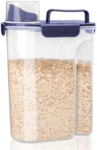 Komzon Rice Container, Airtight Rice Storage Container 10lb, Cereal Containers by Komzon