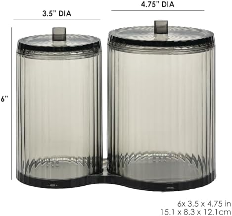 Trio Essentials 2 Compartment Storage Organizer Holder - Image 7