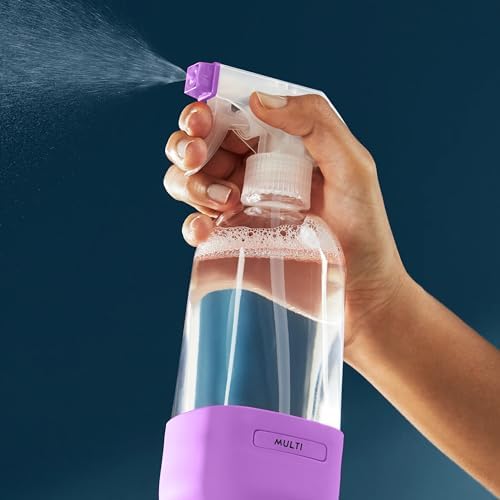 Grove Co. Refillable Glass Spray Bottle, 16 oz, Pristine Purple - Image 5