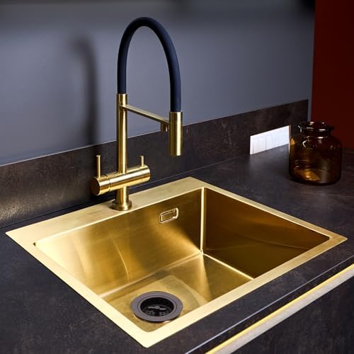 Westbrass A213-12 3-1/2" Wing Nut Twist Style Large Kitchen Sink Basket Strainer - Image 6