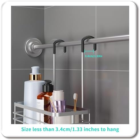 HapiRm Hanging Shower Caddy Organizer - Image 6