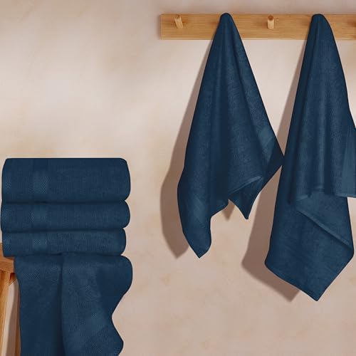 GLAMBURG Ultra Soft 6-piece Hand Towel Set 16x28-100% Ringspun Cotton - Image 3