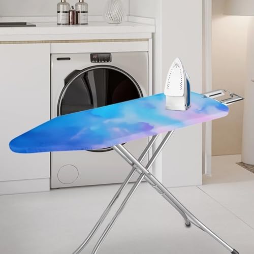 Abstract Tie Dye Ironing Board Cover, Creativity Blue Gradient Decor Applicable - Image 2