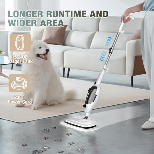 11-in-1 Steam Mop, Powerful Handheld Steam Cleaner - Image 3