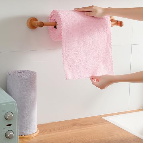 80 Pack Microfiber Cleaning Cloth Roll, Lint Free Rags & Tear Away Reusable - Image 4