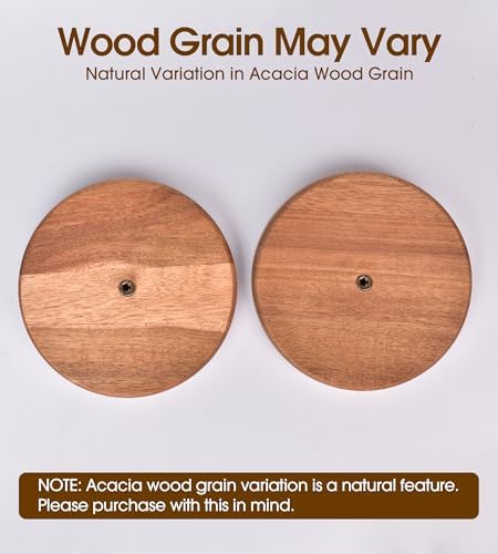 Acacia Wood Paper Towel Holder Stand – Wooden Kitchen Paper Towel Holder - Image 6