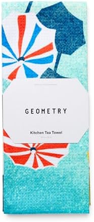 GEOMETRY Tea Towels – Spring & Summer Collection – Quick-Dry, Ultra-Absorbent by GEOMETRY