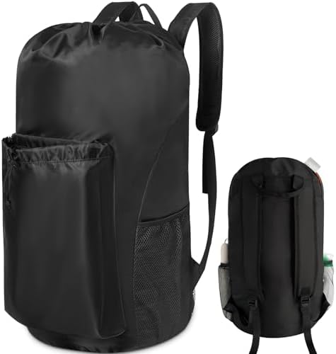 Polecasa Heavy Duty Backpack Laundry Bag, 2-3 Loads, Padded Straps by Polecasa