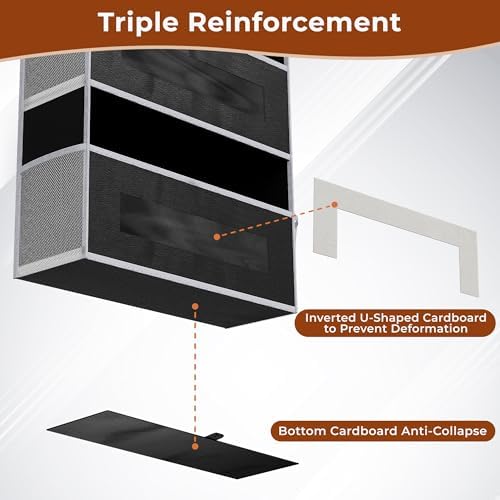 2 Pack 5 Tier Over the Door Organizer - Image 3