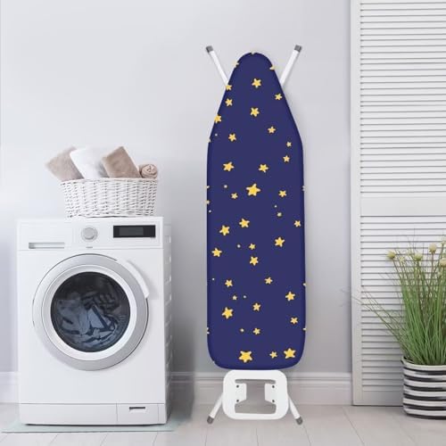Stars Print Ironing Board Cover and Pad Heavy Duty Thick Padding Ironing Covers - Image 4