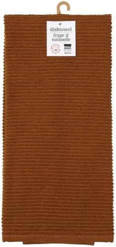 Now Designs Chestnut Cotton Kitchen Towel 18 x 28in Set of 2 - Image 2