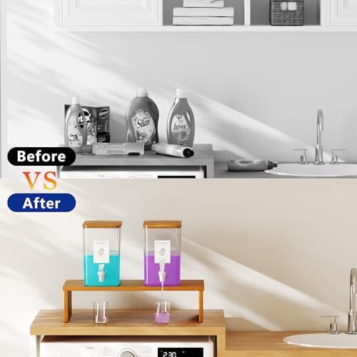 RoleDes Laundry Detergent Dispenser Set, Liquid Laundry Soap Dispensers - Image 4