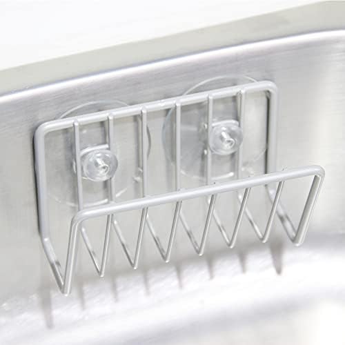 Sponge Holder for Kitchen Sink;Suction Cup Sponge Rack Kitchen Sink;Quick - Image 4