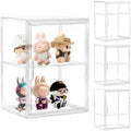 LXLXXL 2 Tier Stackable Shelf Acrylic Display Case by LXLXXL