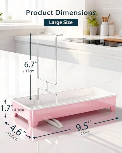 Minimalist Sink Caddy, Rustproof Sponge Holder - Image 3