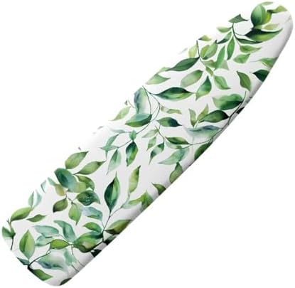 Green Leaves Ironing Board Covers Tabletop Ironing Board Cover Dust Cover by KUIFORTI