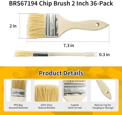 Pro Grade -Chip Brushes - Image 2