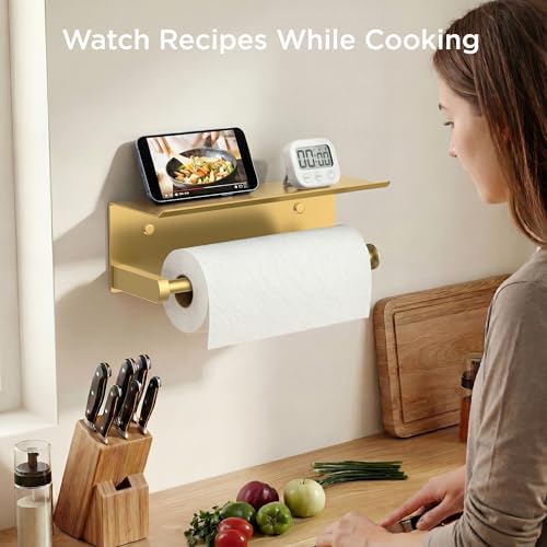 FORIOUS Wall Mount Paper Towel Holder - Image 6