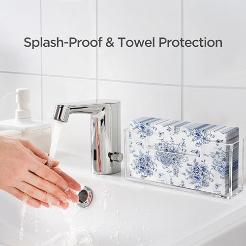 HBlife Acrylic Guest Towel, Paper Napkin Holder - Image 5