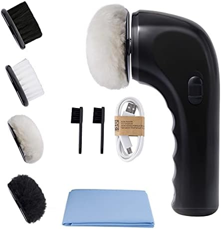 Electric Shoe Cleaner Brush, Electric Shoe Polisher Brush Shoe Shiner Dust by Sansent