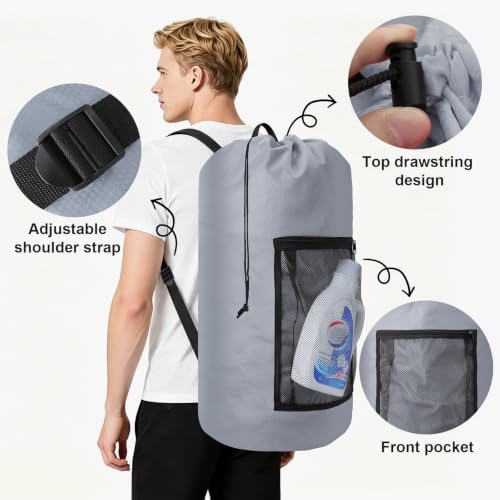 Laundry Bag Backpack Durable Laundry Bag - Image 3