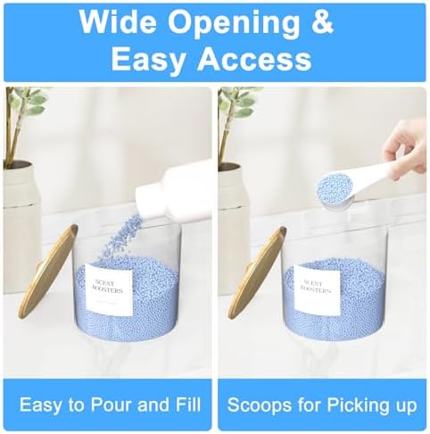 3+1 Pack Laundry Pods Containers & Dryer Sheet Holder & Laundry Detergent - Image 5