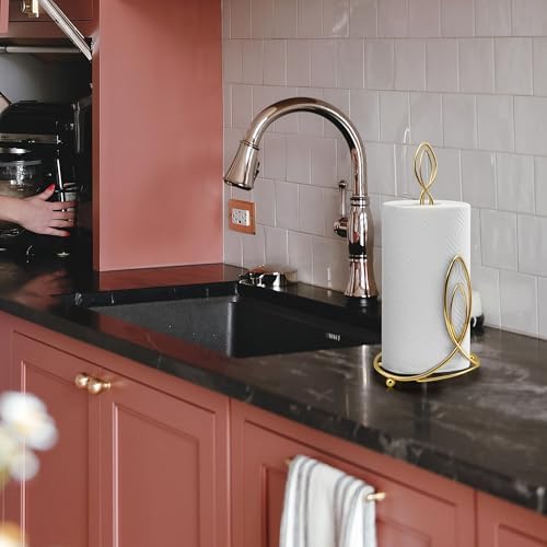 Candle Shaped Paper Towel Holder, Countertop-Decorative Farmhouse Tissue Paper - Image 5