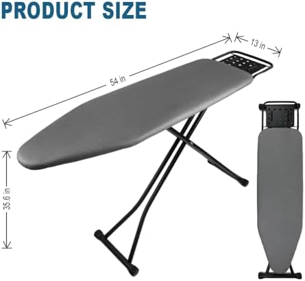 Ironing Board Full Size, Heat Resistant Cover Iron Board - Image 6