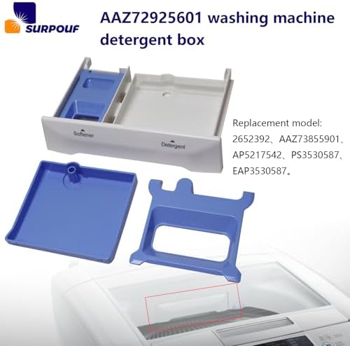 AAZ72925601 Washing Machine Dispenser Detergent Box Fits - Image 3