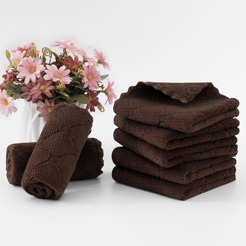 Homaxy 24 Pack Super Soft & Absorbent Dish Cloths - Image 6