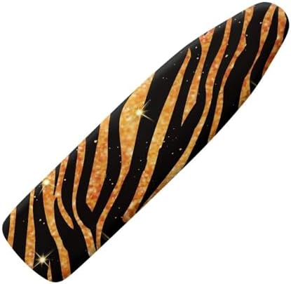 GLENLCWE Wild Bronze Stripe Ironing Board Cover by GLENLCWE