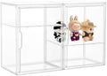 LXLXXL 2 Tier Stackable Acrylic Display Case by LXLXXL