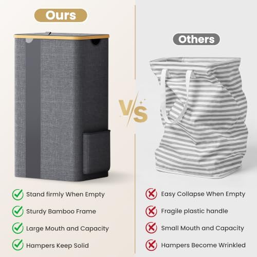 BlissTotes 100L Laundry Basket Hamper - Image 3