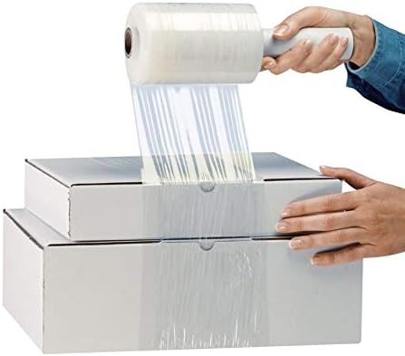 2 Pack Mini Hand Stretch Wrap 5" 1000 Ft Rolls PackageZoom Industrial Strength - Image 3