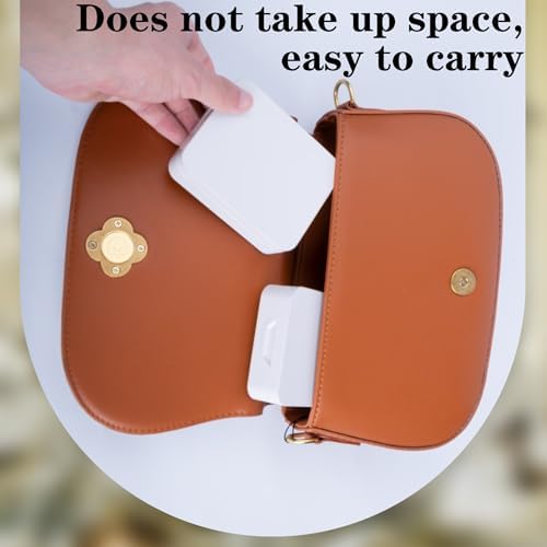 2Pcs Portable Travel Cotton Pad Holder, Bathroom Vanity Organizer - Image 3