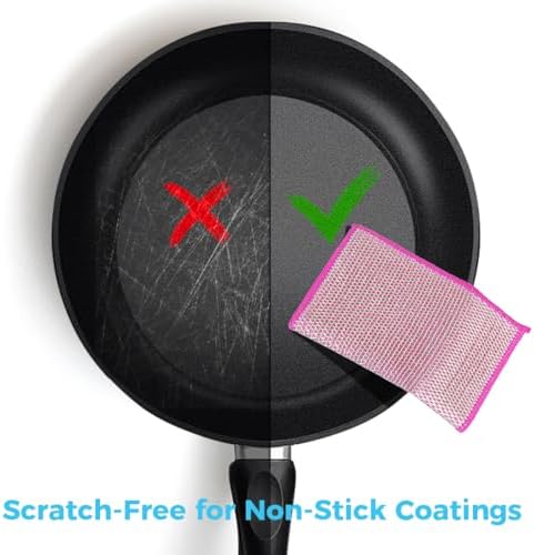 AIDEA Non Scratch Wire Dishcloth 24PK, Dish Cloths - Image 6