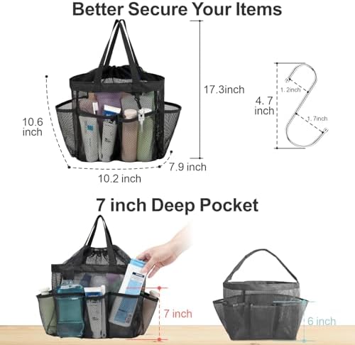 Mesh Shower Caddy Portable - Image 5