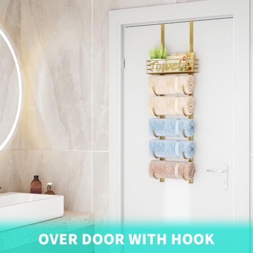 HapiRm Towel Racks for Bathroom Storage - Image 4