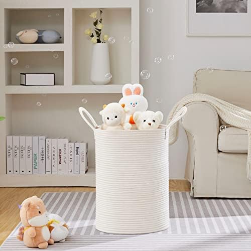 VIPOSCO 72L Tall Woven Laundry Basket Hamper - Image 2