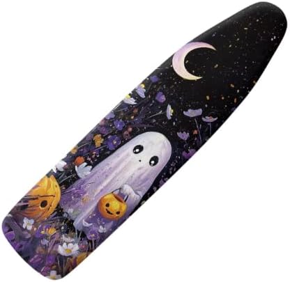 Ghost Ironing Board Cover and Pad 15x54 Inch Standard Ironing Board Cover by Hinthetall