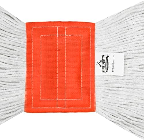 Nine Forty 2-Pack Industrial and Commercial-Grade Looped End Wet Mop Head Refill - Image 2