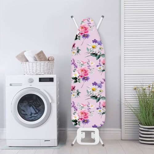 Daisy Flower Ironing Board Cover Standard Ironing Board Protector Washable - Image 3