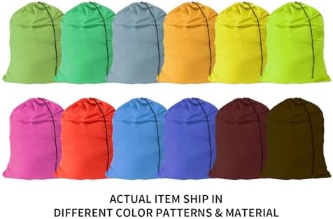 Extra Large Laundry Bag 30"x40" 12 Pack Mixed Color - Image 3