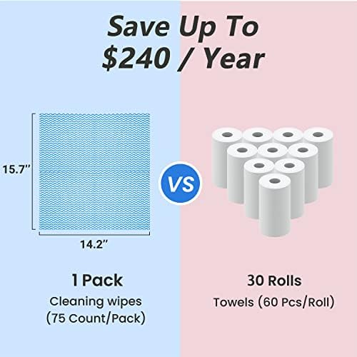 Disposable Dish Cloths Paper Towels, Domestic Cleaning Towels - Image 5