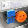 LANDNEOO Sponge Holder for Kitchen Sink, Rust-proof Sink Sponge Caddy Organizer by MakeLifeBetterEasier