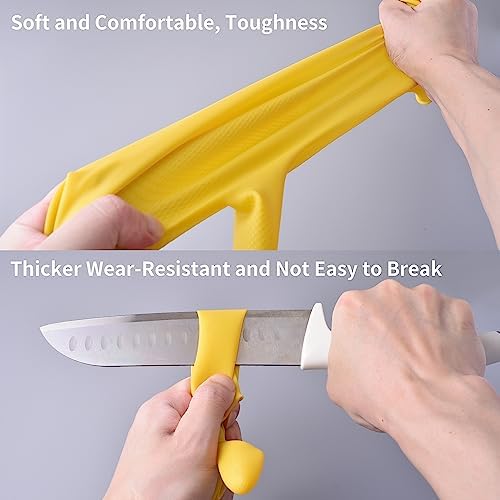Disfore Rubber-Gloves Dishwashing Gloves - Image 4