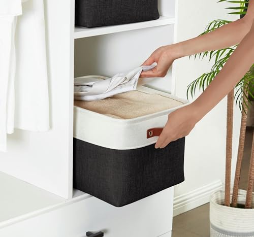 DECOMOMO Storage Bins, Large Fabric Storage Baskets - Image 2
